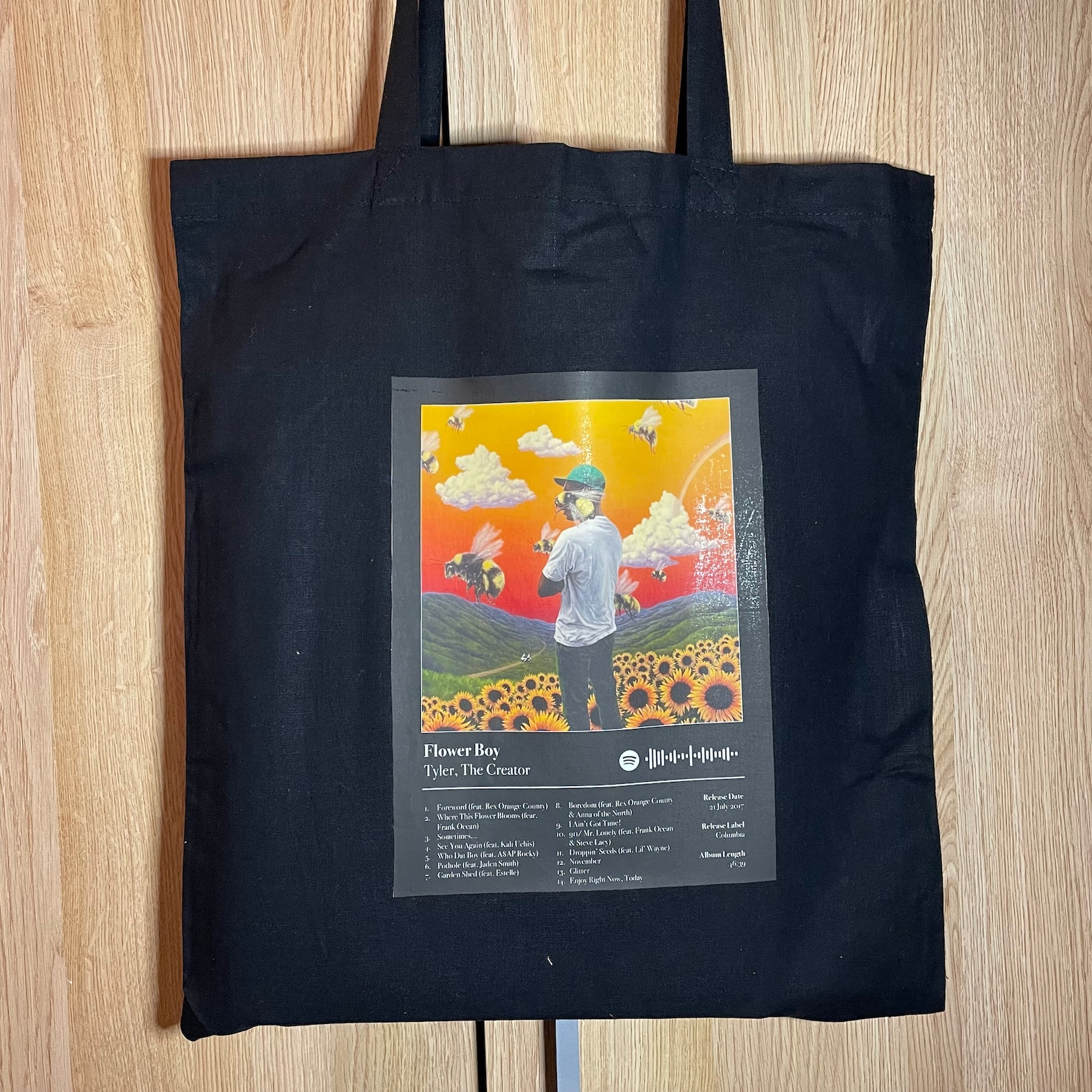 Custom Music Album Tote Bags Etsy