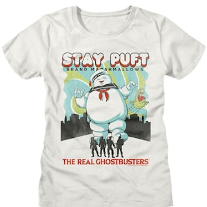 Ghostbusters Women&#39;s T-Shirt Giant Stay Puft Marshmallow Man Tees