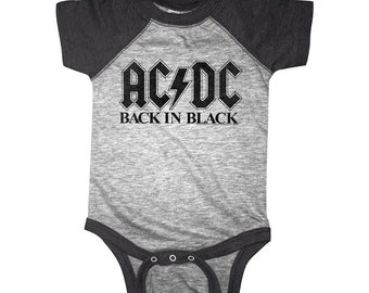 Ac Dc Baby Etsy