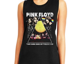 Pink Floyd Faded Animals Adult Tank Top