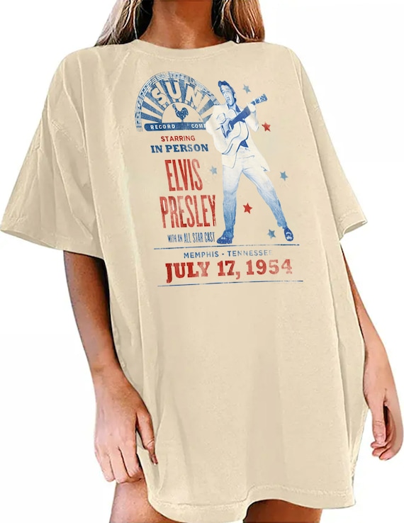 Elvis t shirt dress top