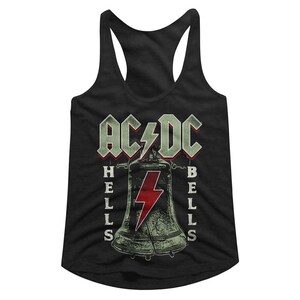 T-shirt Vintage AC/DC Hells Bells - Taille XL - Occasion Très Bon état