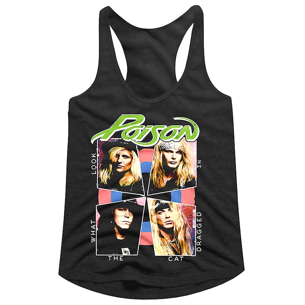 Poison Band Women's Tanktop | Look What the Cat Dragged In Album