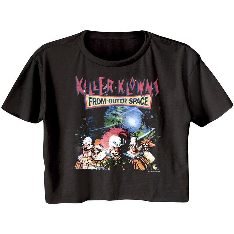 Killer Klowns From Outer Space Crop Top Klowns in Space - Etsy