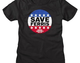 Ferris Bueller's Day Off T-Shirt: Save Ferris Graphic Tee