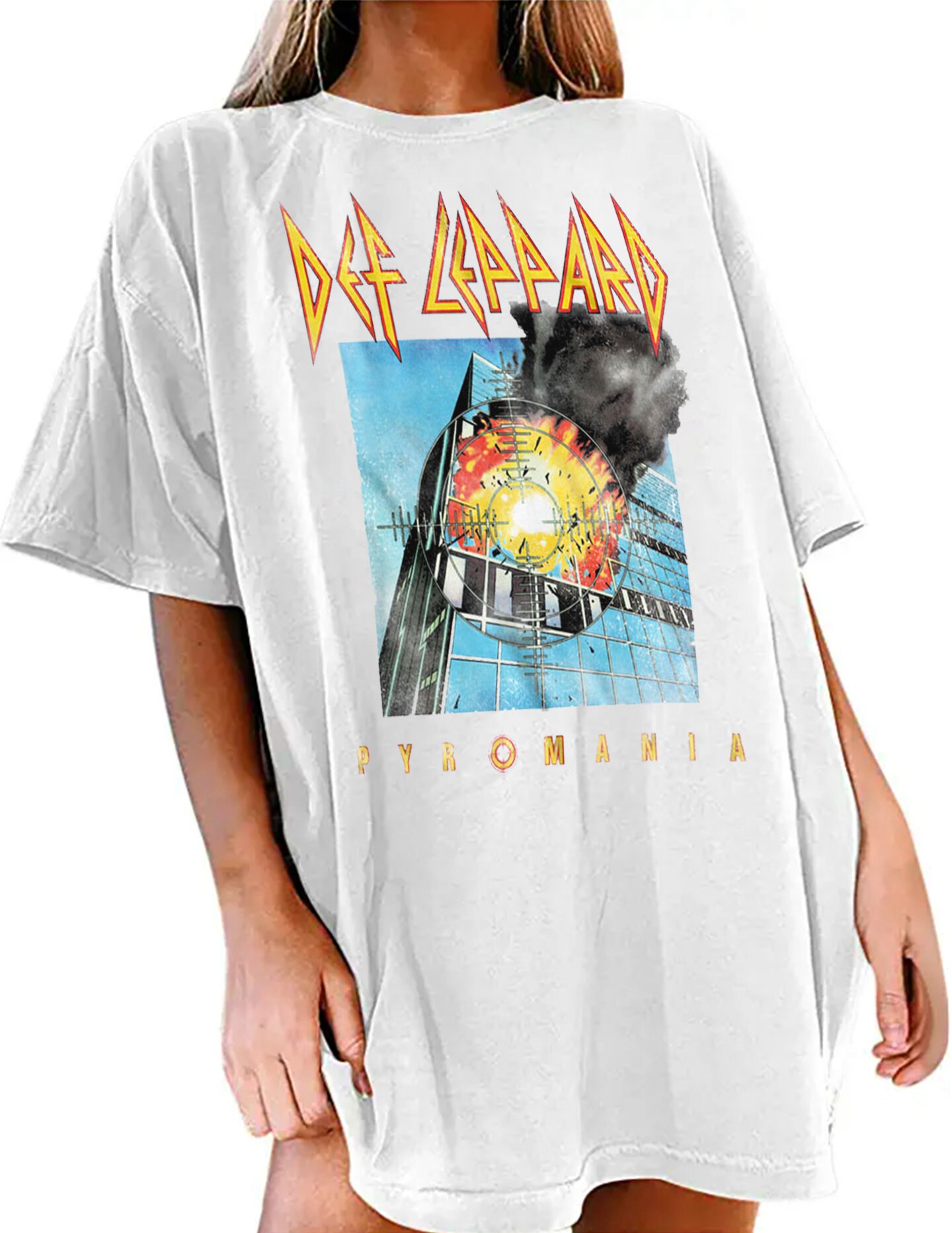 Def leppard clearance ladies t shirt