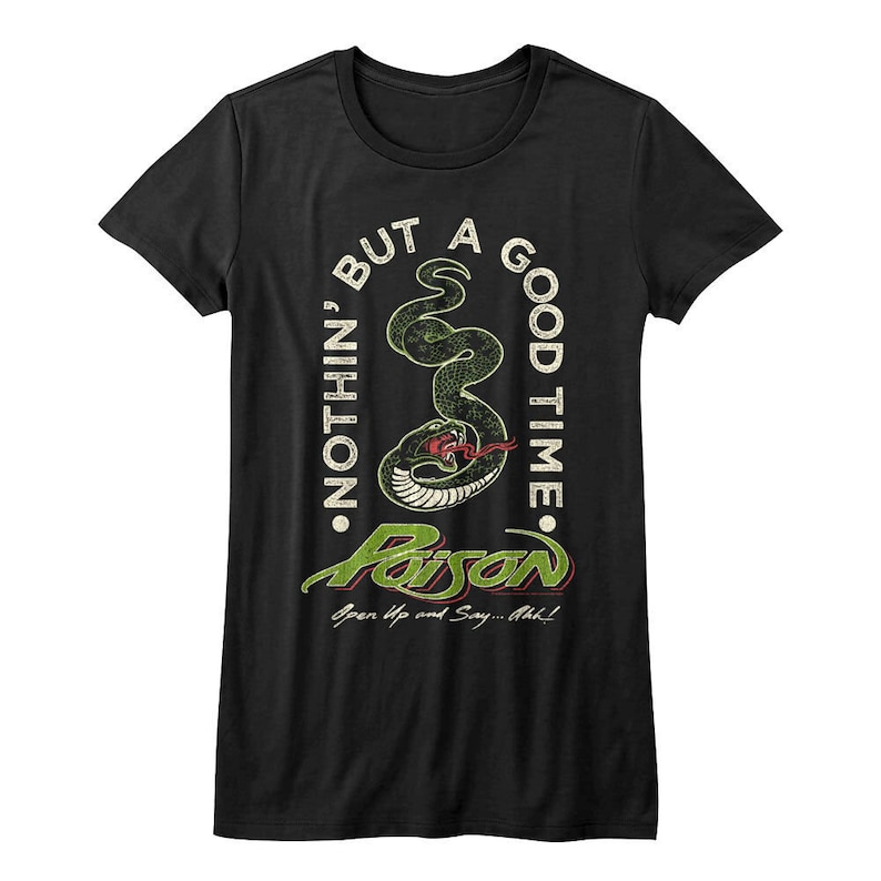 poison nothin but a good time shirt