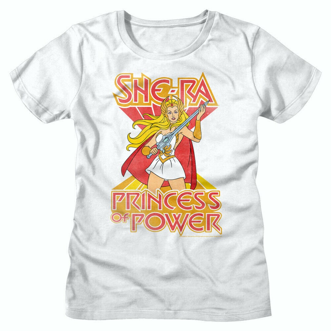 She ra Women s T shirt Shera Princess of Power Sword Graphic Tee Masters of the Universe Eternia Adora T shirt Vintage Cartoon TV Top Etsy Australia
