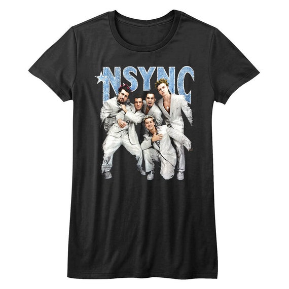 produktion hvorfor dom NSYNC Vintage T-shirt Silver Suits Boy Band Photo - Etsy Finland