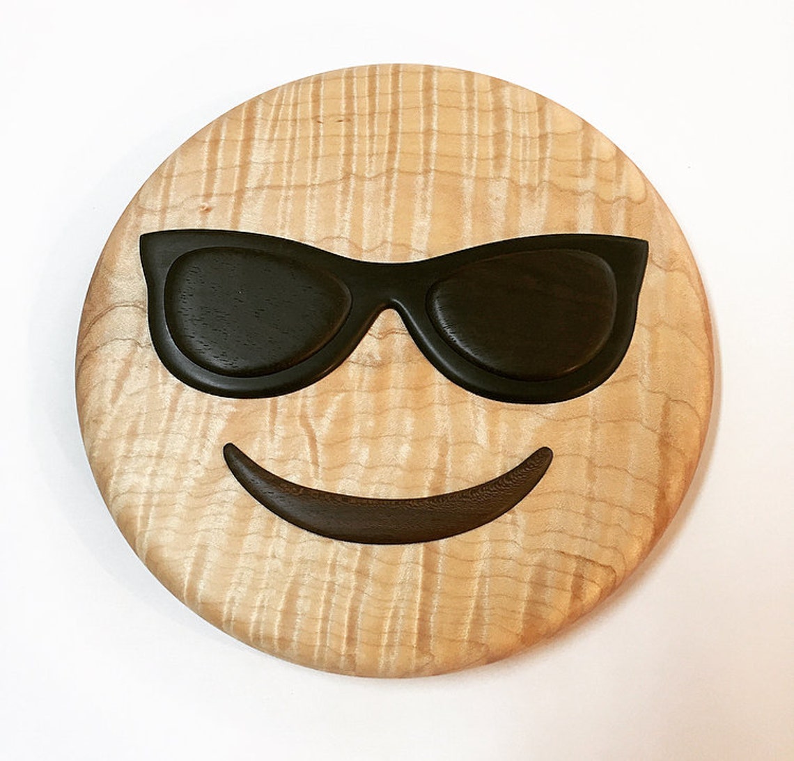 Sunglasses Emoji Wall Art Etsy