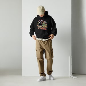 Doomsday Clock / Marty McFly / Citazione di Ritorno al futuro / Salva il mondo / Metti la tua mente ad esso, puoi realizzare qualsiasi cosa / Felpa con cappuccio unisex