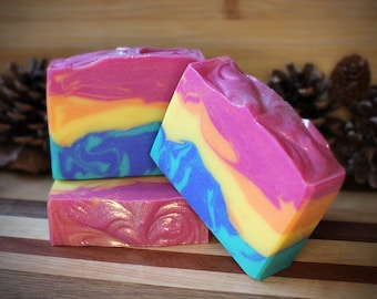 Handcrafted Soap | Nightfall - Hand and Body Coconut Milk Artisan Soap, Detergent Free Skin Care, 8th & Ocean Fragrance