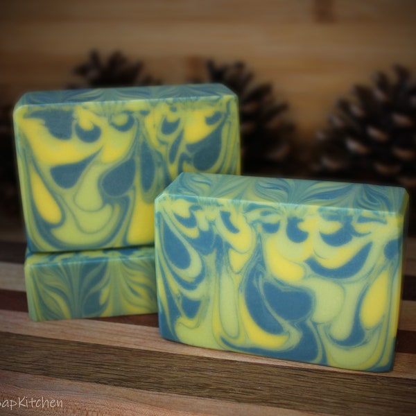 Sweet Grass Handcrafted Soap | Artisan Coconut Milk Hand & Body Bar Soap, Detergent Free Skin Care with a Fresh Clean Scent