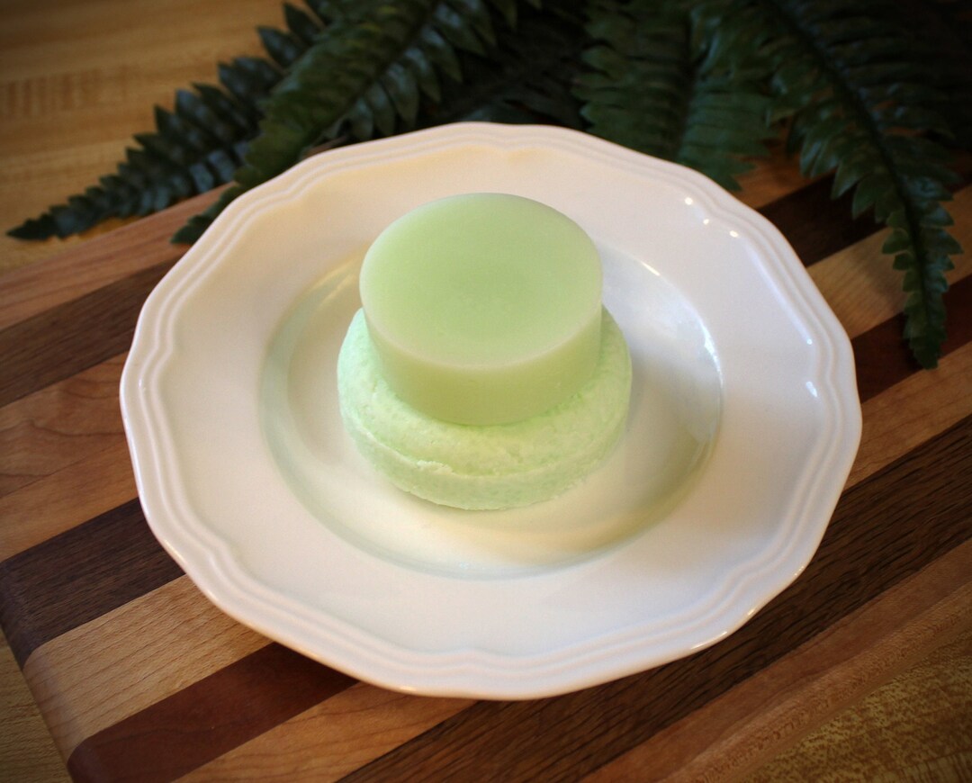 Clover & Aloe Solid Shampoo and Conditioner Bar Set: Eco-friendly Hair ...