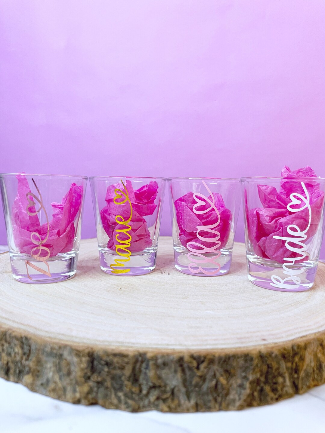 Personalised Shot, Tequila Shot Glass, Hen Party Shot Glasses, Custom