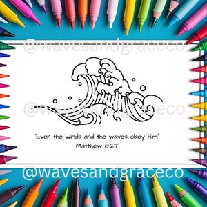 Wind & Waves Activity Sheet - Instant Download