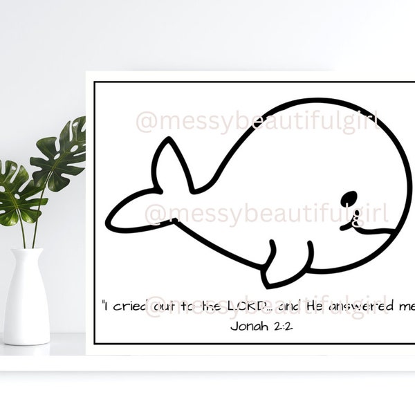 Jonah and the Whale - Etsy