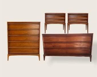 Mid Century Bedroom Set Etsy