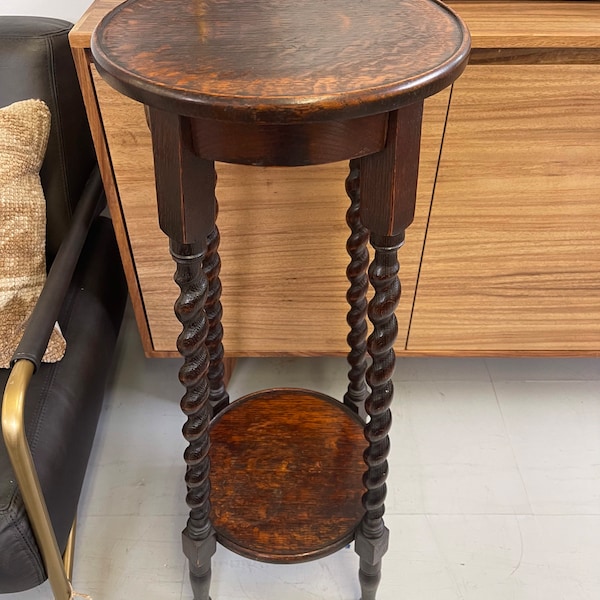 Free Shipping Within Continental US - Antique Style Plant Stand.Accent Table. UK Import.