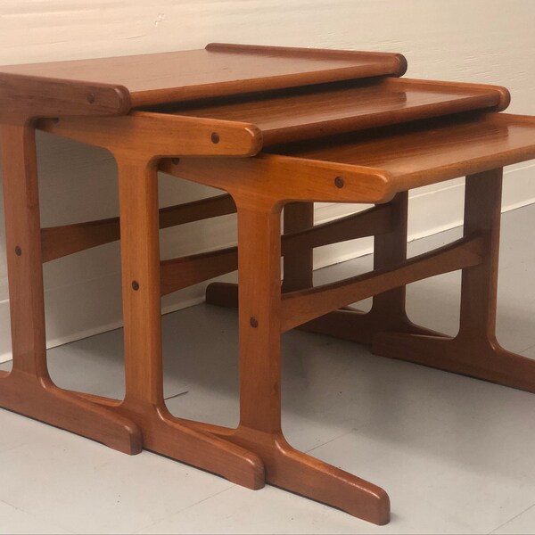 Nesting Mcm Tables Etsy