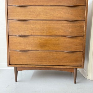 Free and Insured Shippig Within US Vintage Mid Century Modern Dresser Cabinet Storage Drawers image 2