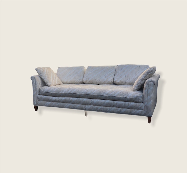 Free and Insured Shippig Within US Vintage Henredon Mid Century Modern Sofa Chair image 1