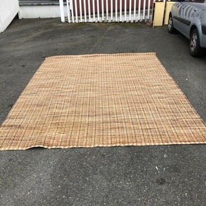 Free and Insured Shipping within US Mid Century Style Rug Runner Approx 10ft by 8ft image 2