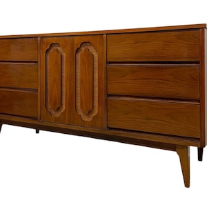 knee length dresses for ladies Tall Mid-Century Modern Dresser - Solid Wood main image 1