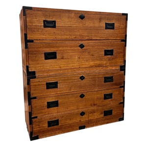 Wall storage Kiritansu wooden rare model