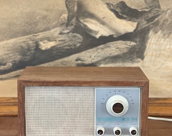 Vintage Mid Century Modern KLH Model Twenty One FM Receiving System Radio Antique mcm home decor