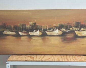 Free Shipping Within Continental US - Painting on Canvas nautical scene