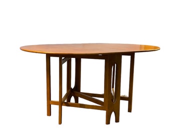 Free Shipping Within Continental US - Vintage Mid Century Modern Gate-leg Dining Table. UK Import(Available by Online Purchase Only)