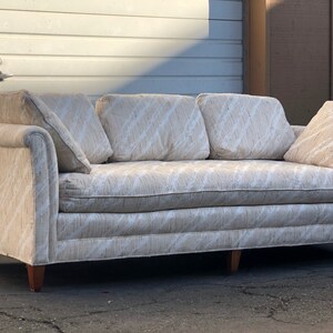 Free and Insured Shippig Within US Vintage Henredon Mid Century Modern Sofa Chair image 3