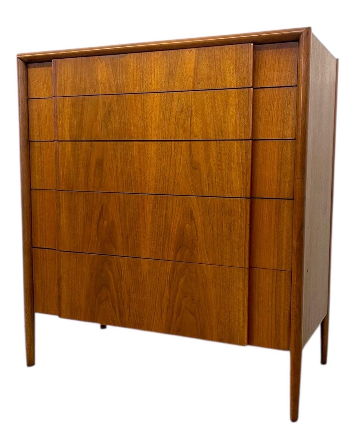 Free Shipping Within Continental US - Vintage Mid Century Modern Tall  Dresser by Drexel, Parallel Collection - Etsy