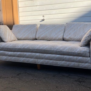 Free and Insured Shippig Within US Vintage Henredon Mid Century Modern Sofa Chair image 5