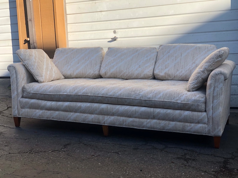 Free and Insured Shippig Within US Vintage Henredon Mid Century Modern Sofa Chair image 5
