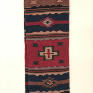 Vintage Handwoven textile wall decor rug image 2