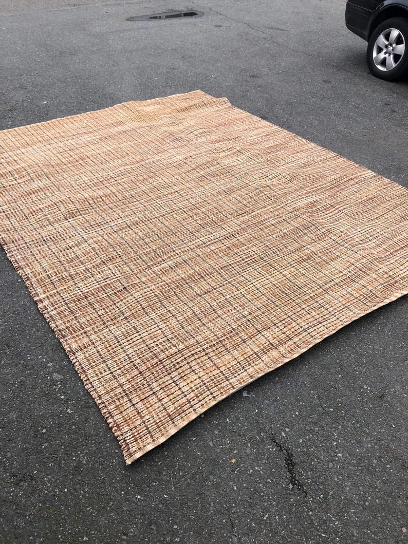 Free and Insured Shipping within US Mid Century Style Rug Runner Approx 10ft by 8ft image 4