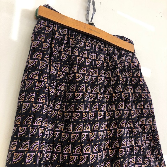 Vintage Geometric Skirt - image 3