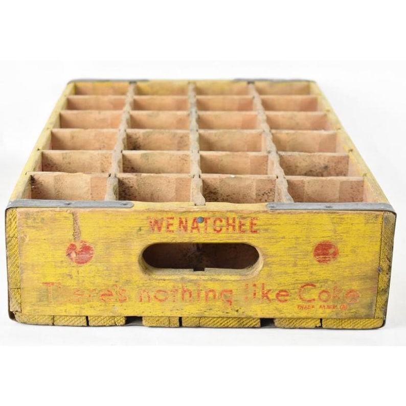Vintage Coca Cola Crate from Wenatchee Washington