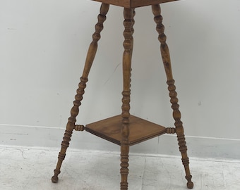Free Shipping Within Continental US - Vintage Side Table or Plant Stand