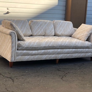 Free and Insured Shippig Within US Vintage Henredon Mid Century Modern Sofa Chair image 2