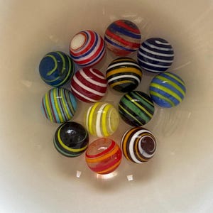 Lampwork Glass Marbles, 16~18mm