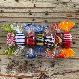 Lampwork Glass Candy, 48mm, Display, Decoration, Figurine