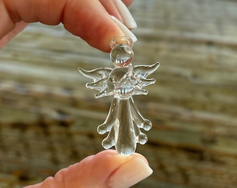 Swarovski 1998 Crystal Memories Angel Ornament in Box With