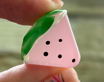Lampwork Watermelon Bead