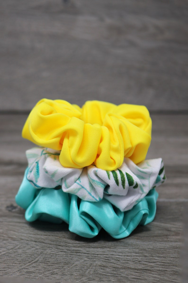 90s Hair Scrunchies June Trio Top Knot Scrunchies June Hair Tie