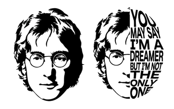 Lennon/imagine Images (PNG File) for Cricut/other Cutters - Etsy