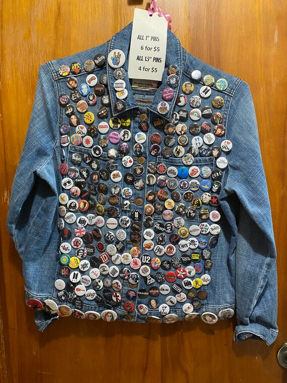 Retro Style Jean Jacket COVERED in 