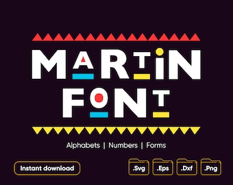 Martin Font SVG, Direktnedladdning, Afrikanskt Font SVG, Enskilda Bokstäver Svg, Amerikanskt Font Svg, Martin Svg, Afrikansk Svg, Martin Alfabet SVG